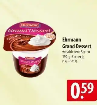 Famila Nord Ost Ehrmann Grand Dessert Angebot