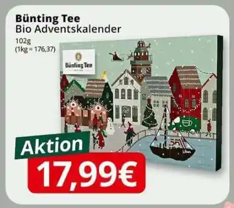 Famila Nord Ost Bünting Tee Bio Adventskalender Angebot