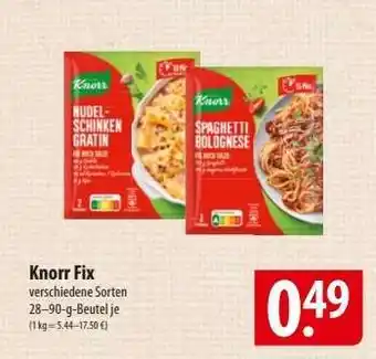 Famila Nord Ost Knorr Fix Angebot