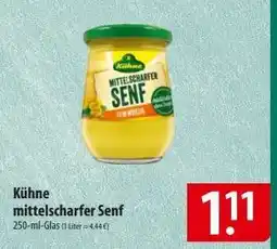 Famila Nord Ost KÜHNE Mittelscharfer Senf Angebot