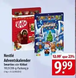 Famila Nord Ost Nestlé Adventskalender Angebot