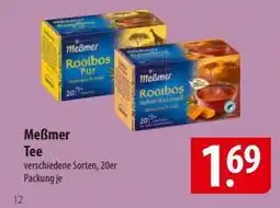 Famila Nord Ost Meßmer Tee Angebot