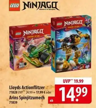 Famila Nord Ost Lloyds Actionflitzer oder Arins Spinjitzumech Angebot