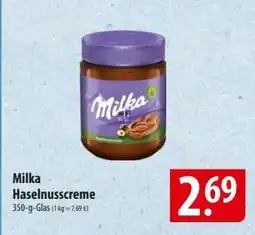 Famila Nord Ost MILKA Haselnusscreme Angebot