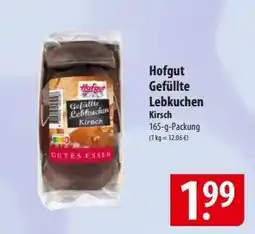 Famila Nord Ost Hofgut Gefüllte Lebkuchen Kirsch Angebot