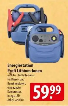 Famila Nord Ost Energiestation Profi Lithium-Ionen Angebot