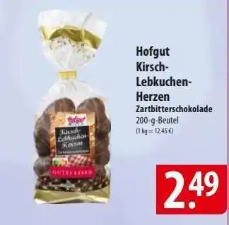 Famila Nord Ost Hofgut Kirsch-Lebkuchen-Herzen Angebot
