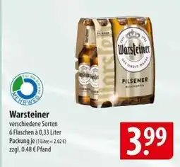 Famila Nord Ost Warsteiner Angebot