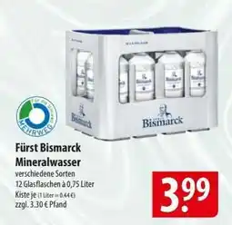 Famila Nord Ost Fürst Bismarck Mineralwasser Angebot