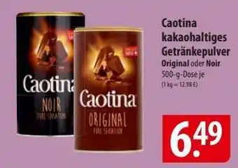 Famila Nord Ost Caotina kakaohaltiges Getränkepulver Angebot