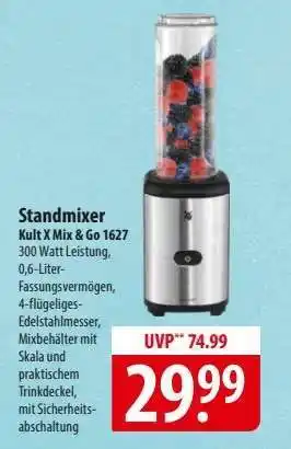 Famila Nord Ost Standmixer Kult X Mix & Go 1627 Angebot