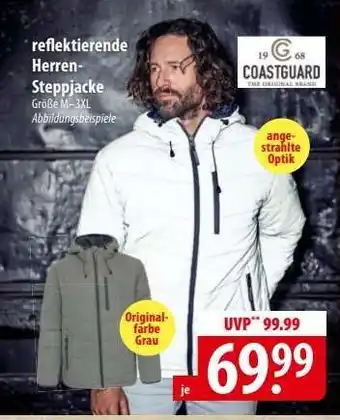 Famila Nord Ost reflektierende Herren-Steppjacke Angebot