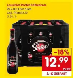 Netto Marken-Discount Lausitzer Porter Schwarzes Angebot