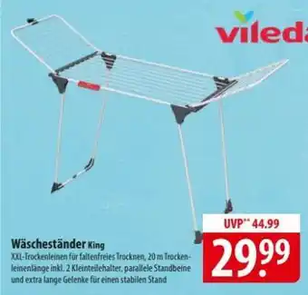 Famila Nord Ost Wäscheständer KING Angebot