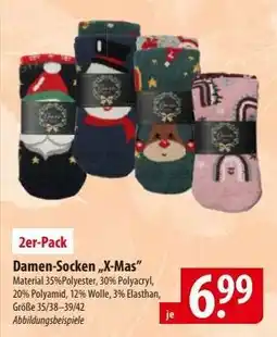 Famila Nord Ost Damen-Socken „X-Mas” Angebot