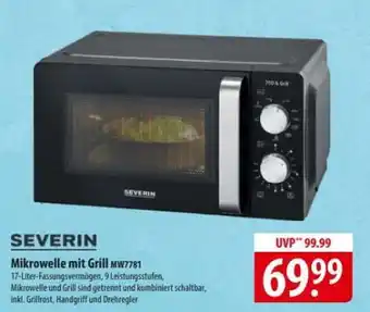 Famila Nord Ost SEVERIN Mikrowelle mit Grill MW7781 Angebot