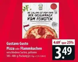 Famila Nord Ost Gustavo Gusto Pizza oder Flammkuchen Angebot