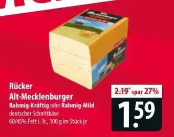 Famila Nord Ost Rücker Alt Mecklenburger Angebot
