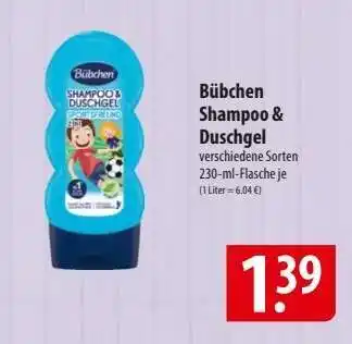 Famila Nord Ost BÜBCHEN Shampoo & Duschgel Angebot