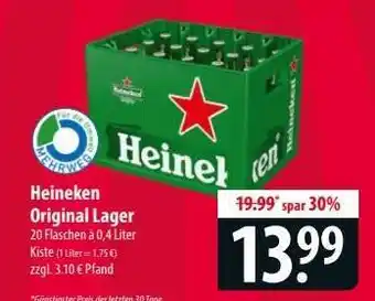 Famila Nord Ost HEINEKEN Original Lager Angebot