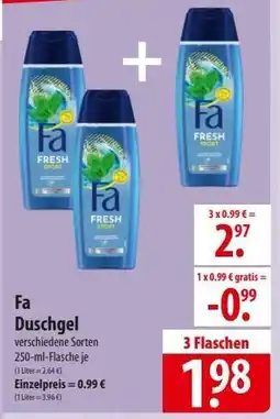 Famila Nord Ost Fa Duschgel Angebot