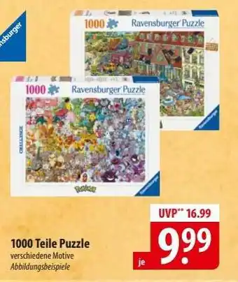 Famila Nord Ost 1000 Teile Puzzle Angebot
