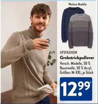 Aldi Süd UP2FASHION Grobstrickpullover Angebot