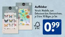 Aldi Süd Aufkleber Angebot
