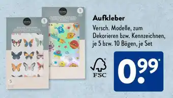 Aldi Süd Aufkleber Angebot