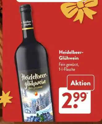 Aldi Süd Heidelbeer-Glühwein Angebot