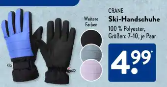 Aldi Süd CRANE Ski-Handschuhe Angebot