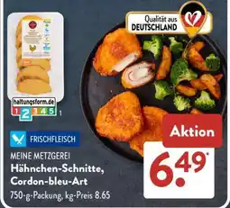 Aldi Süd Hähnchen-Schnitte „Cordon Bleu Art“ Angebot