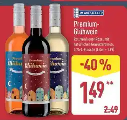 Aldi Nord Premium-Glühwein Angebot