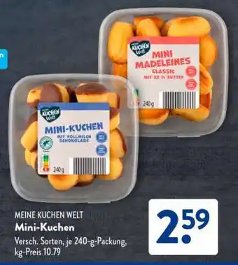 Aldi Süd MEINE KUCHEN WELT Mini-Kuchen Angebot