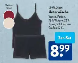 Aldi Süd UP2FASHION Unterwäsche Angebot