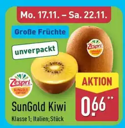 Aldi Nord SunGold Kiwi Angebot