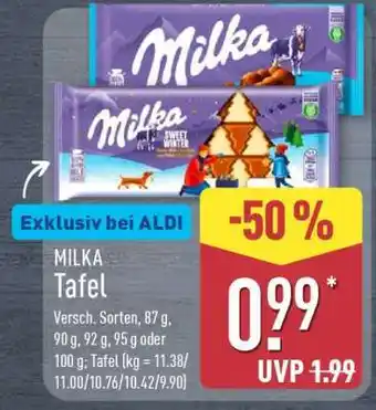 Aldi Nord Milka Tafel Angebot