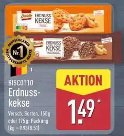 Aldi Nord BISCOTTO Erdnusskekse Angebot