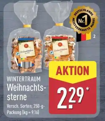 Aldi Nord WINTERTRAUM Weihnachtssterne Angebot