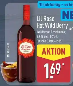 Aldi Nord Lil Rose Hot Wild Berry Angebot