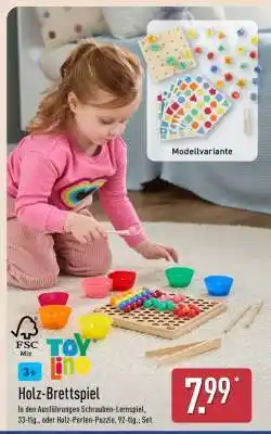 Aldi Nord Holz-Brettspiel Angebot