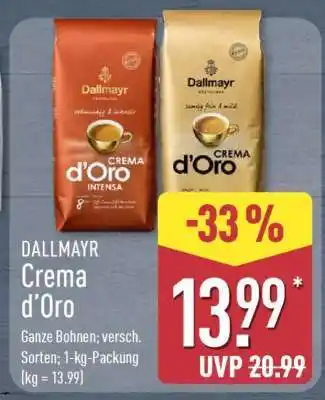 Aldi Nord Dallmayr Crema d’Oro Angebot
