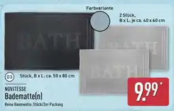 Aldi Nord NOVITESSE Badematte(n) Angebot