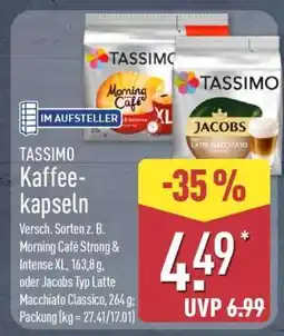Aldi Nord Tassimo Kaffeekapseln Angebot