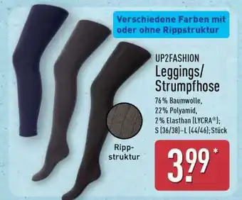 Aldi Nord UP2FASHION Leggings/ Strumpfhose Angebot