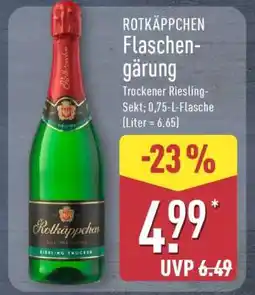 Aldi Nord ROTKÄPPCHEN Flaschengärung Angebot