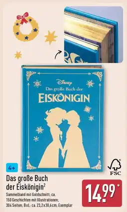 Aldi Nord Das große Buch der Eiskönigin Angebot