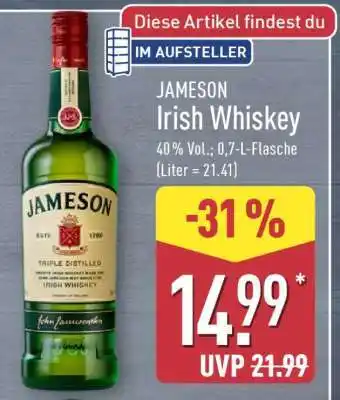 Aldi Nord Jameson Irish Whiskey Angebot