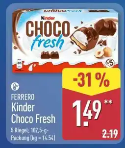 Aldi Nord Kinder Choco Fresh Angebot