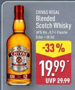 Aldi Nord CHIVAS REGAL Blended Scotch Whisky Angebot